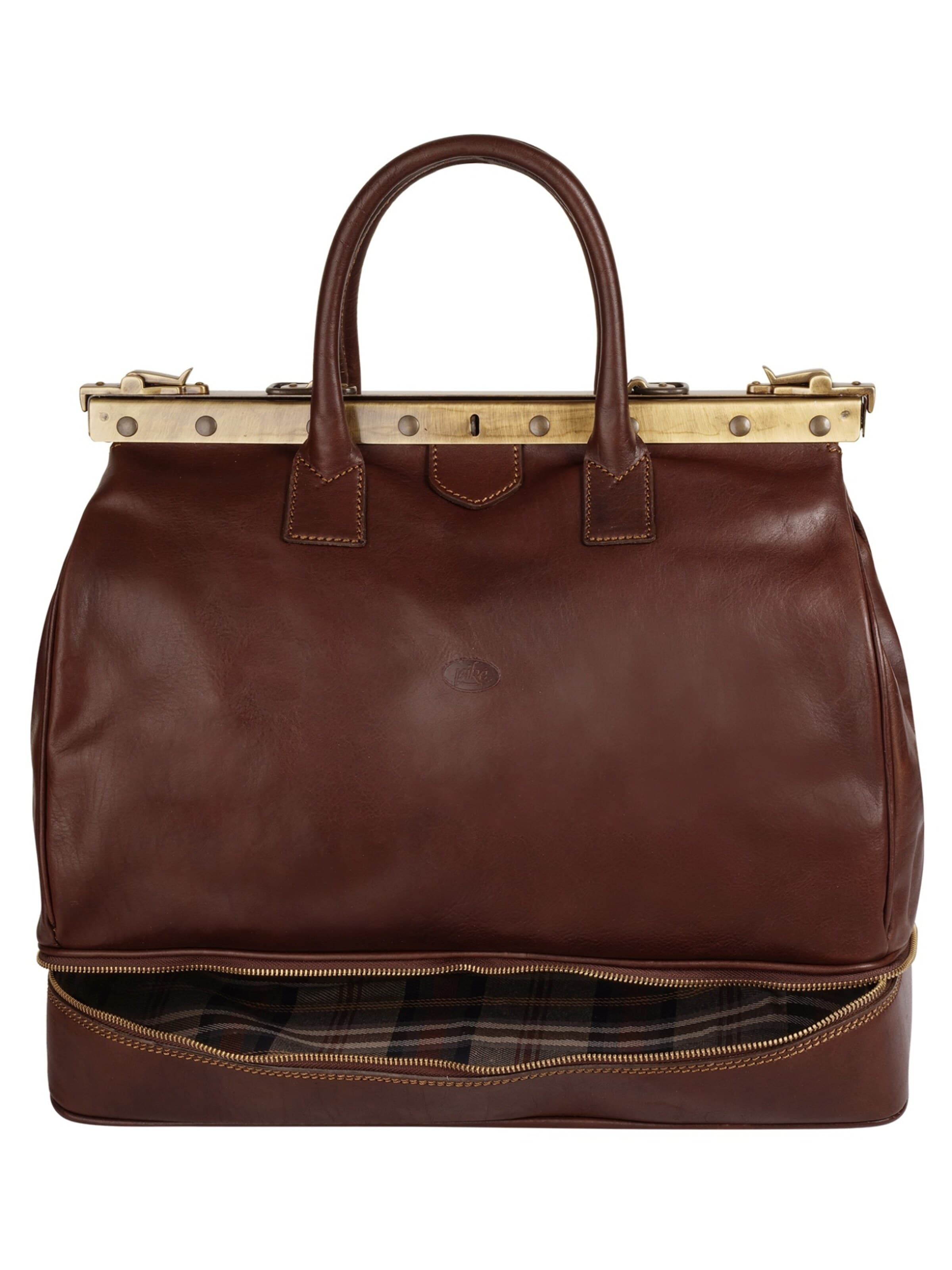 Sac de voyage piké en marron