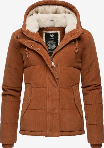 Veste d’hiver 'Wuggys' Ragwear en marron : devant