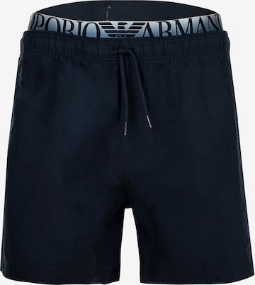 Emporio Armani Szorty kąpielowe w kolorze niebieski: przód