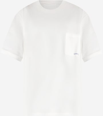 T-Shirt OAMC PEACEMAKER en blanc : devant