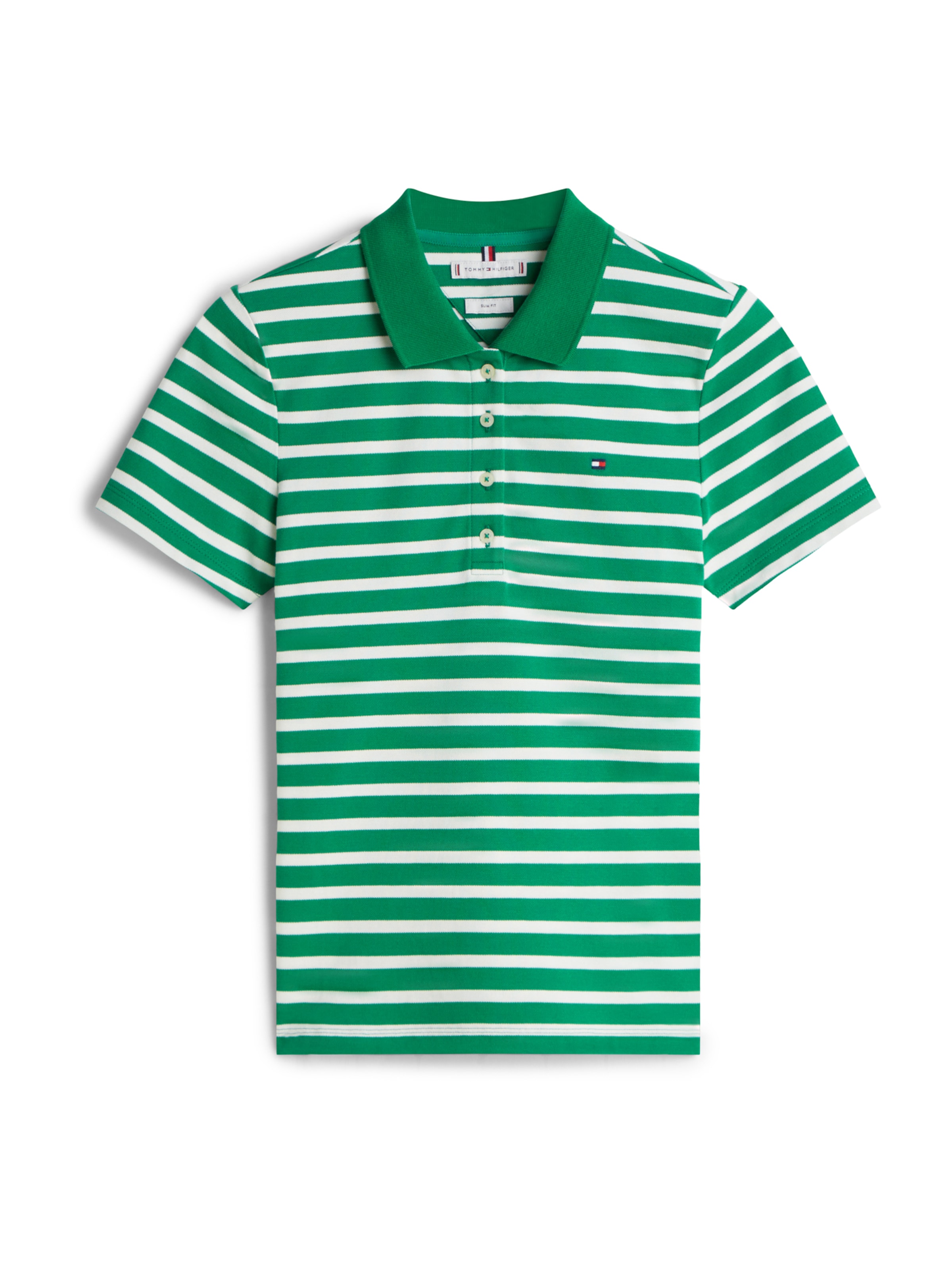 Tricou '1985' de la TOMMY HILFIGER pe verde: față
