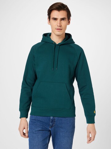 Felpa 'Chase' di Carhartt WIP in verde: frontale