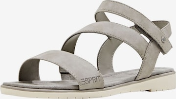 ESPRIT Sandals in Grey: front