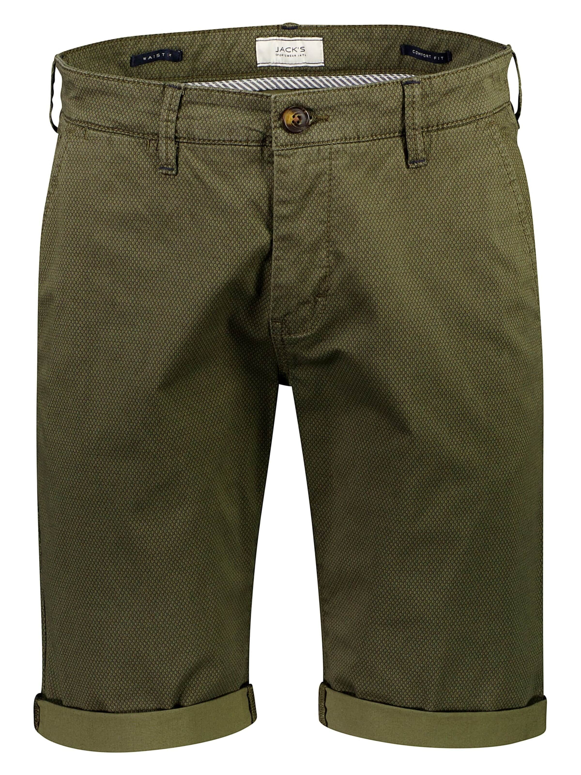 Jack's Regular Chinohose‌‌‌‌‌ in Grün: Vorderseite