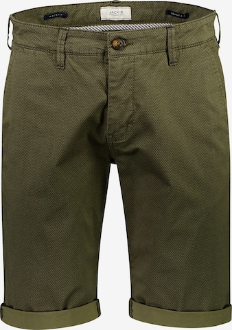 Regular Pantalon chino Jack's en vert : devant