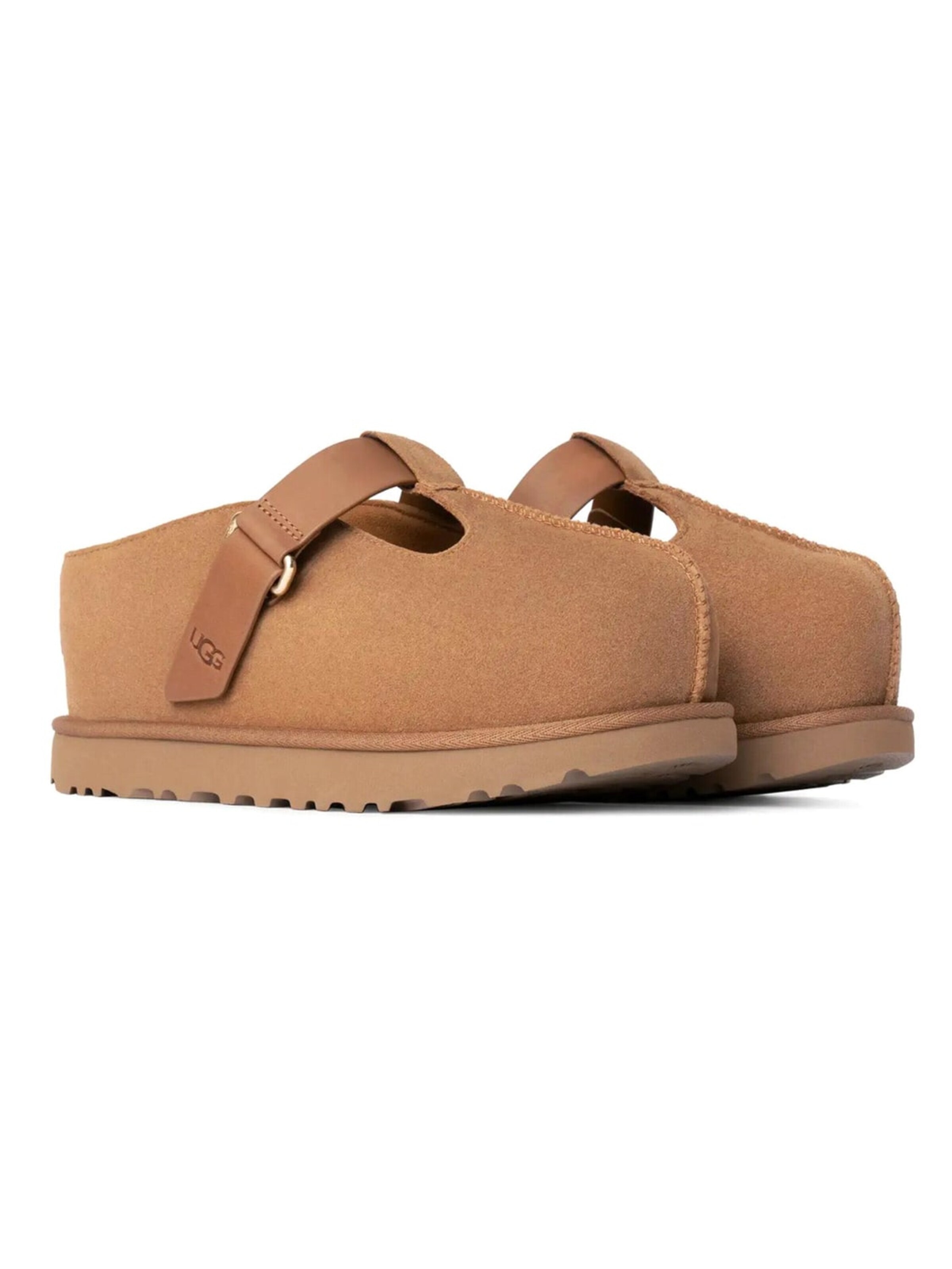 UGG Clogs 'W GOLDENSTAR HI CLOG CHESTNUT' in Bruin