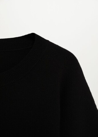 MANGO Sweater 'Skins' in Black