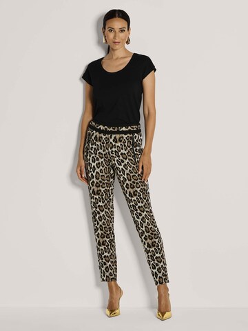 Coupe slim Pantalon MADELEINE en noir