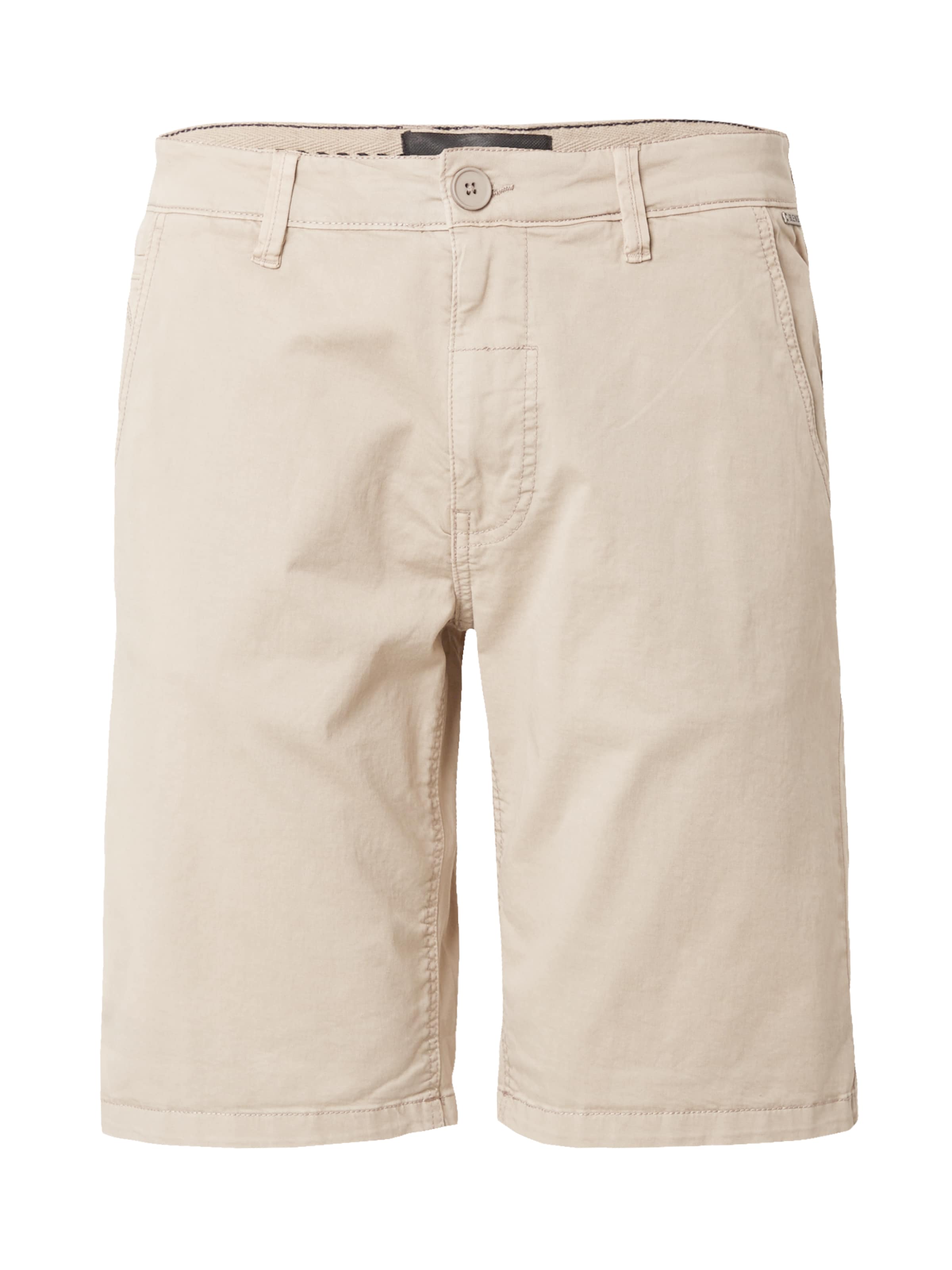 Regular Pantalon chino BLEND en marron : devant