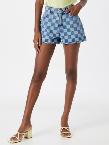 NEON & NYLON Regular Shorts 'FREJA' in Blau: predná strana