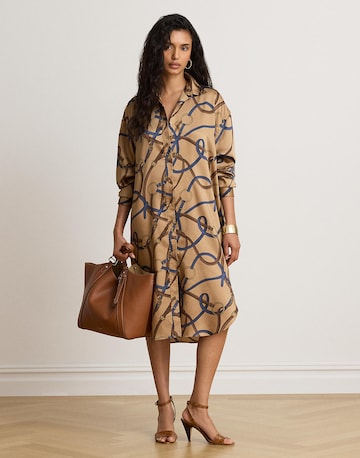 Lauren Ralph Lauren Kleid in Beige: Vorderseite