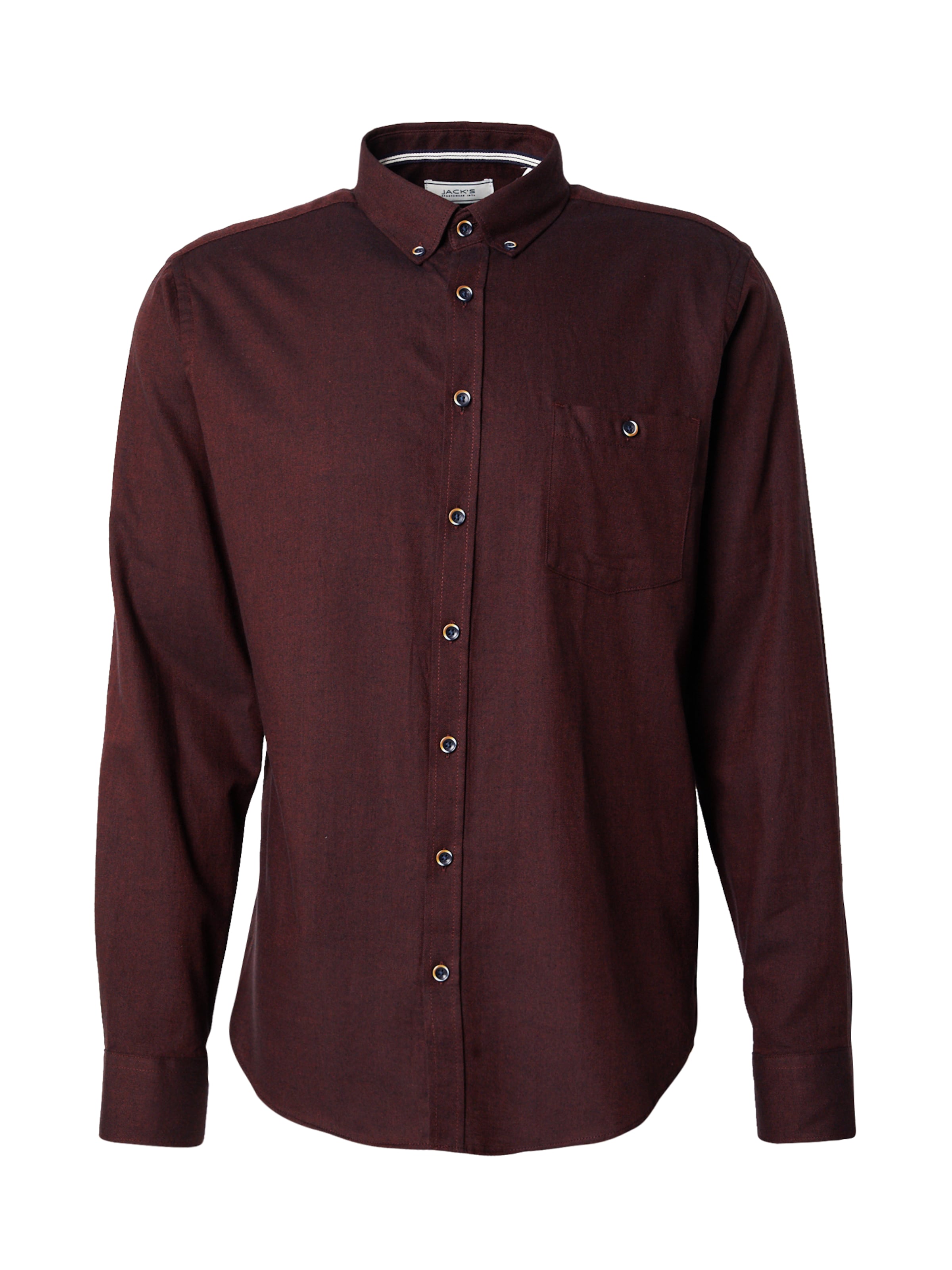 Jack's Tavaline suurus Triiksärk, värv punane: eest vaates