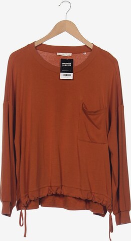 YAYA Sweatshirt & Zip-Up Hoodie in XL in Brown: front