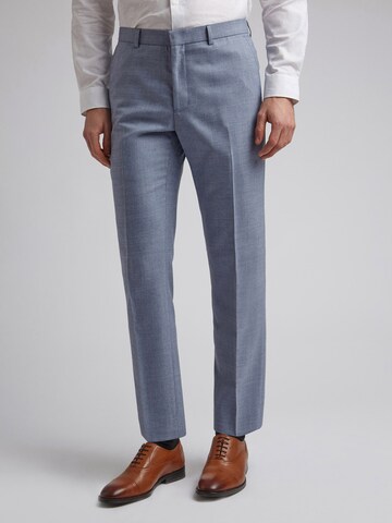 Coupe slim Pantalon Ted Baker en bleu : devant