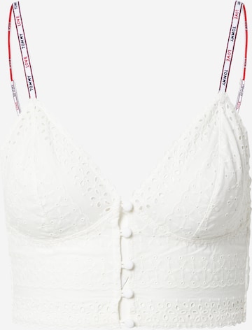 Tommy Hilfiger Underwear Bustier BH in Wit: voorkant