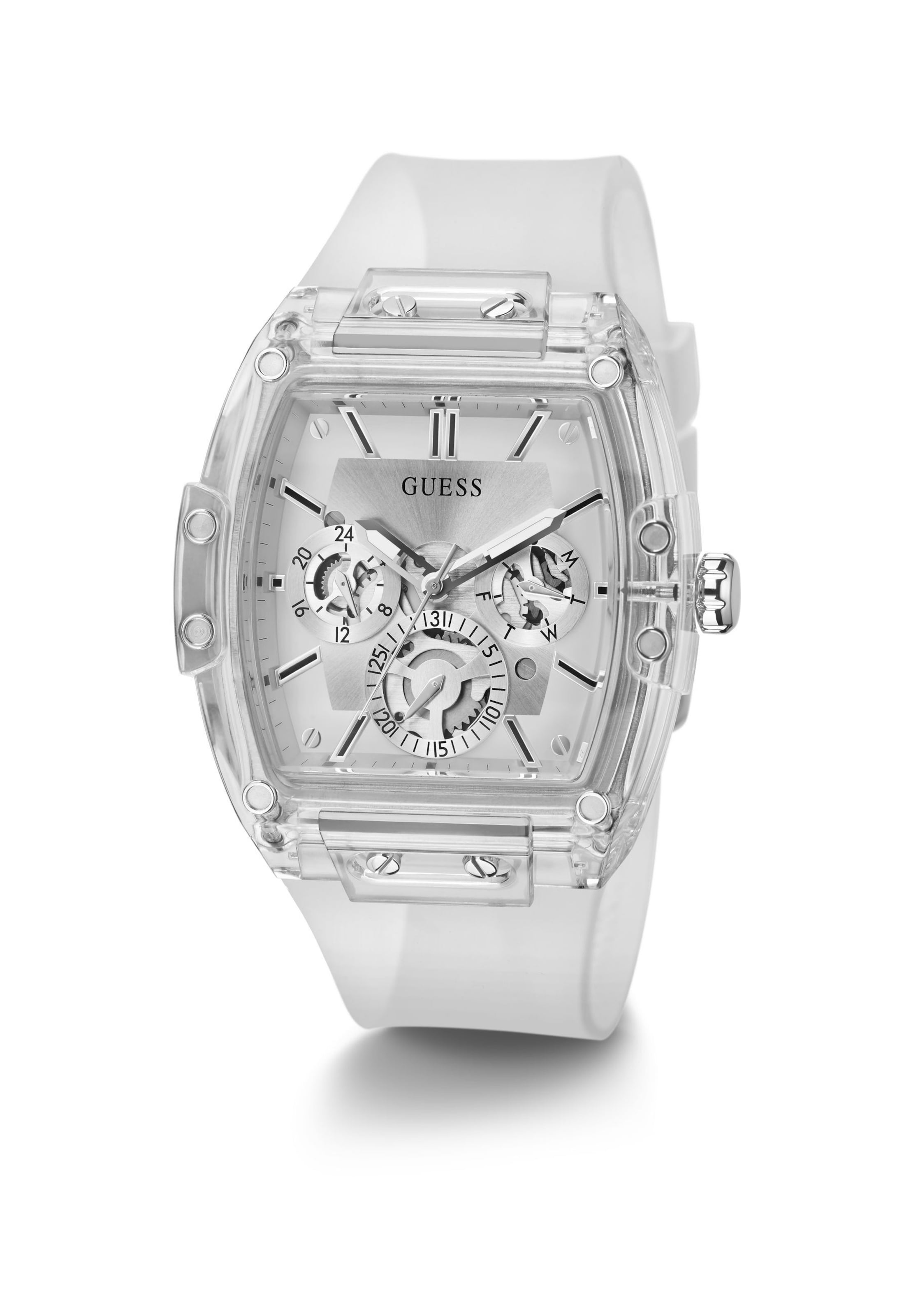 GUESS Analog Watch 'Phoenix' in White