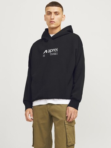 aprel Sweatshirt i sort: forside