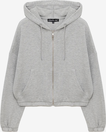 No Matter What Sweatvest in Grijs: voorkant