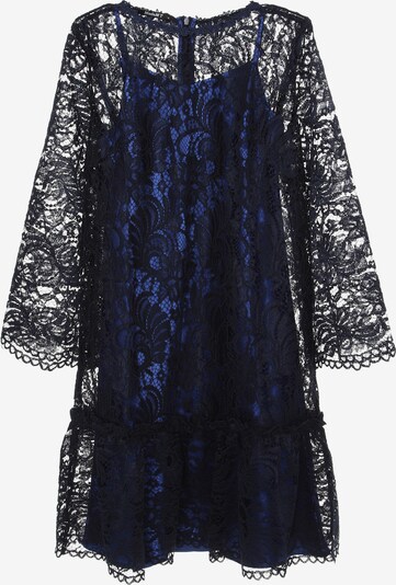 Madam-T Cocktailjurk 'Fikera' in de kleur Blauw, Productweergave