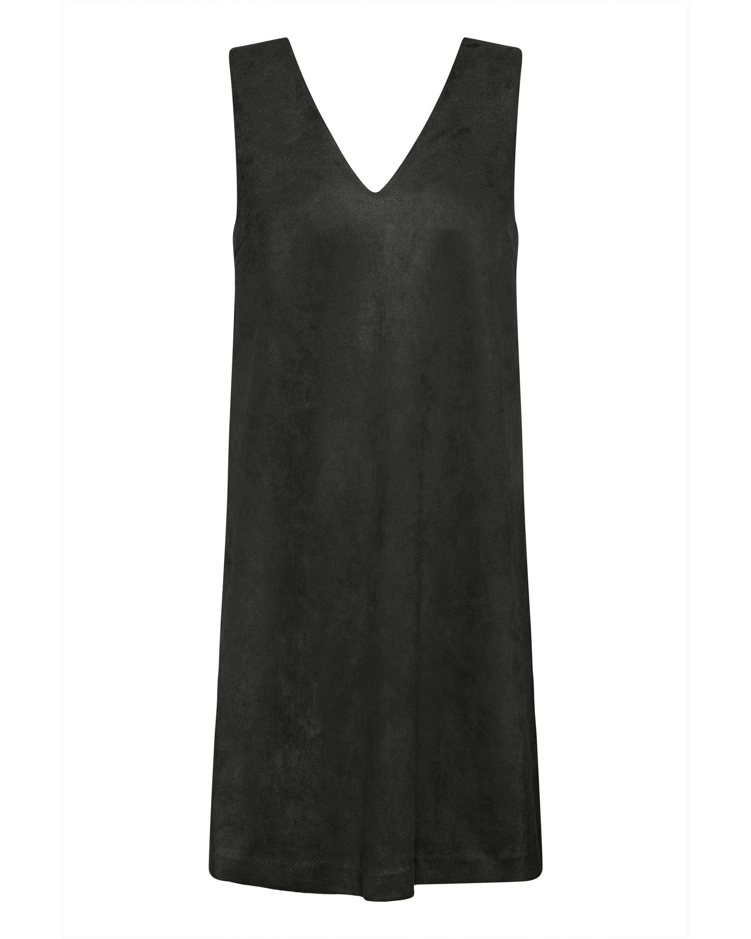 ICHI Dress in Black: front