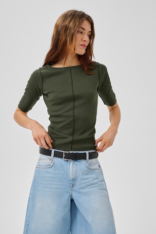My Essential Wardrobe Bluse in Grün: Vorderseite