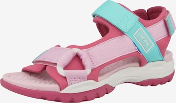 GEOX Sandals 'J Borealis G. A' in Pink: front