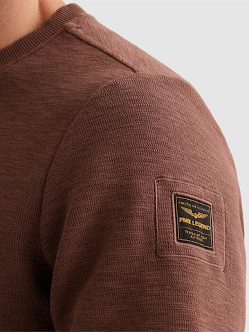 PME Legend Sweatshirt 'Sweatshirt with large artwork' in Bruin