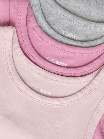 TWO SOON - Top en gris