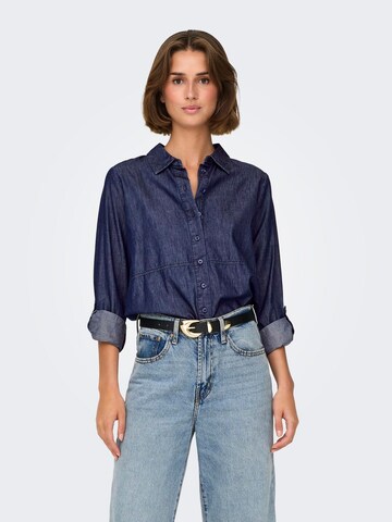 JDY - Blusa en azul: frente