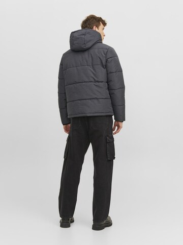 JACK & JONES Winter Jacket 'Mason' in Grey