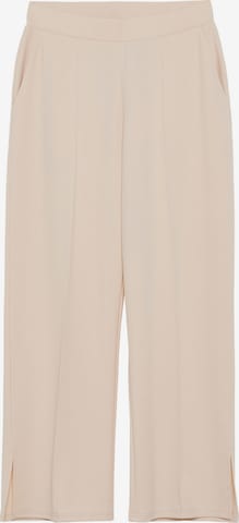 Someday Loosefit Bandplooibroek 'Channola' in Beige: voorkant