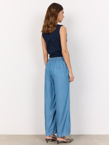 Loosefit Pantalon 'Liv 25' Soyaconcept en bleu