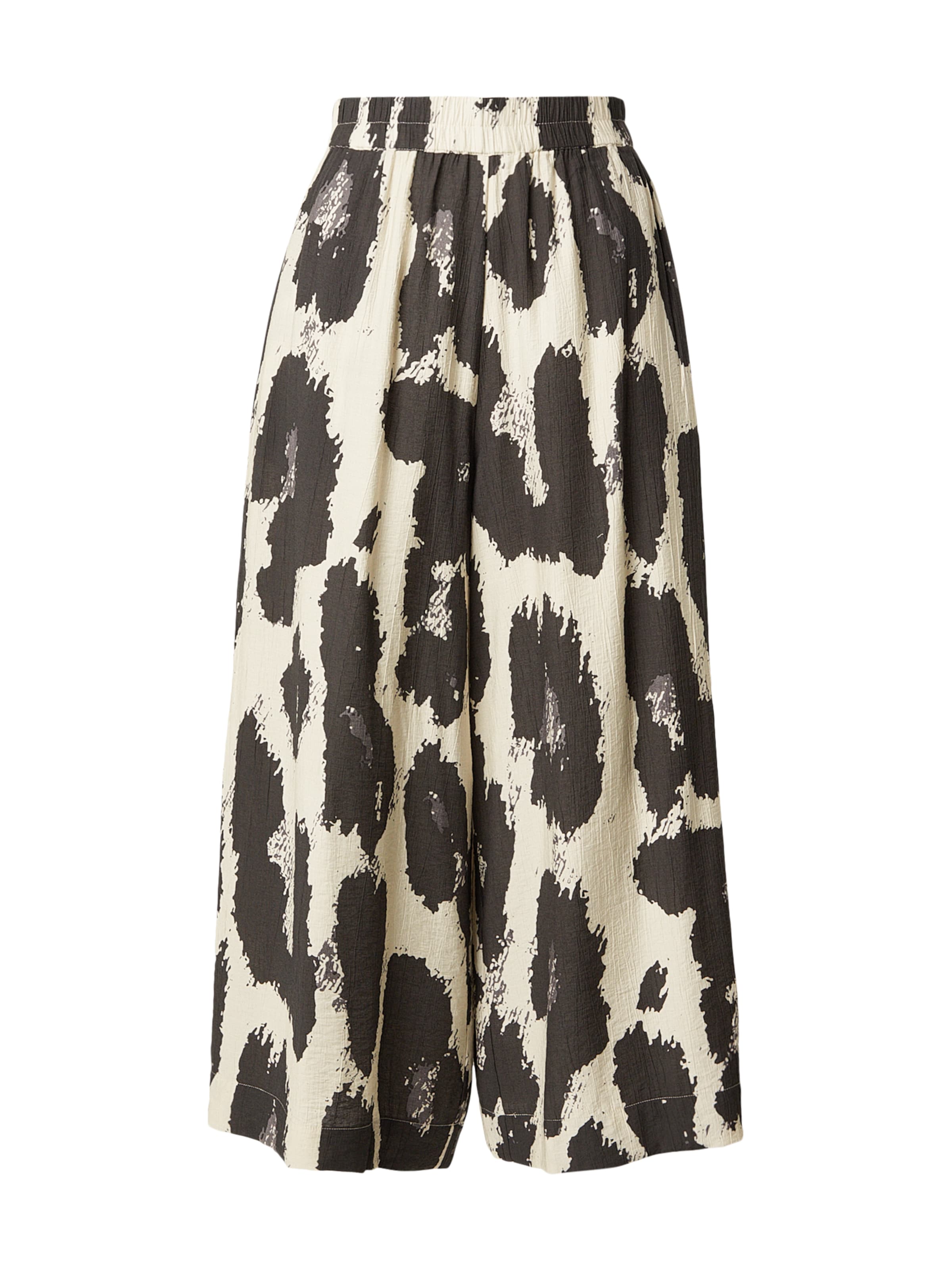 MSCH COPENHAGEN Wide Leg Housut 'Karalie Jusia' värissä ruskea: etupuoli