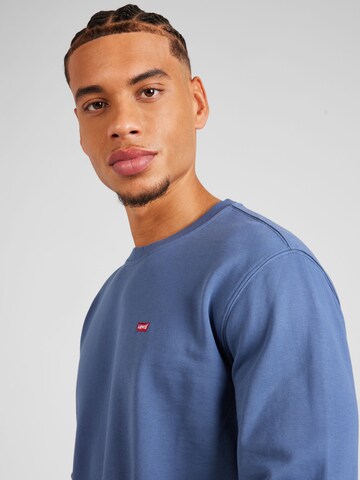 Coupe regular Sweat-shirt 'The Original HM Crew' LEVI'S ® en bleu