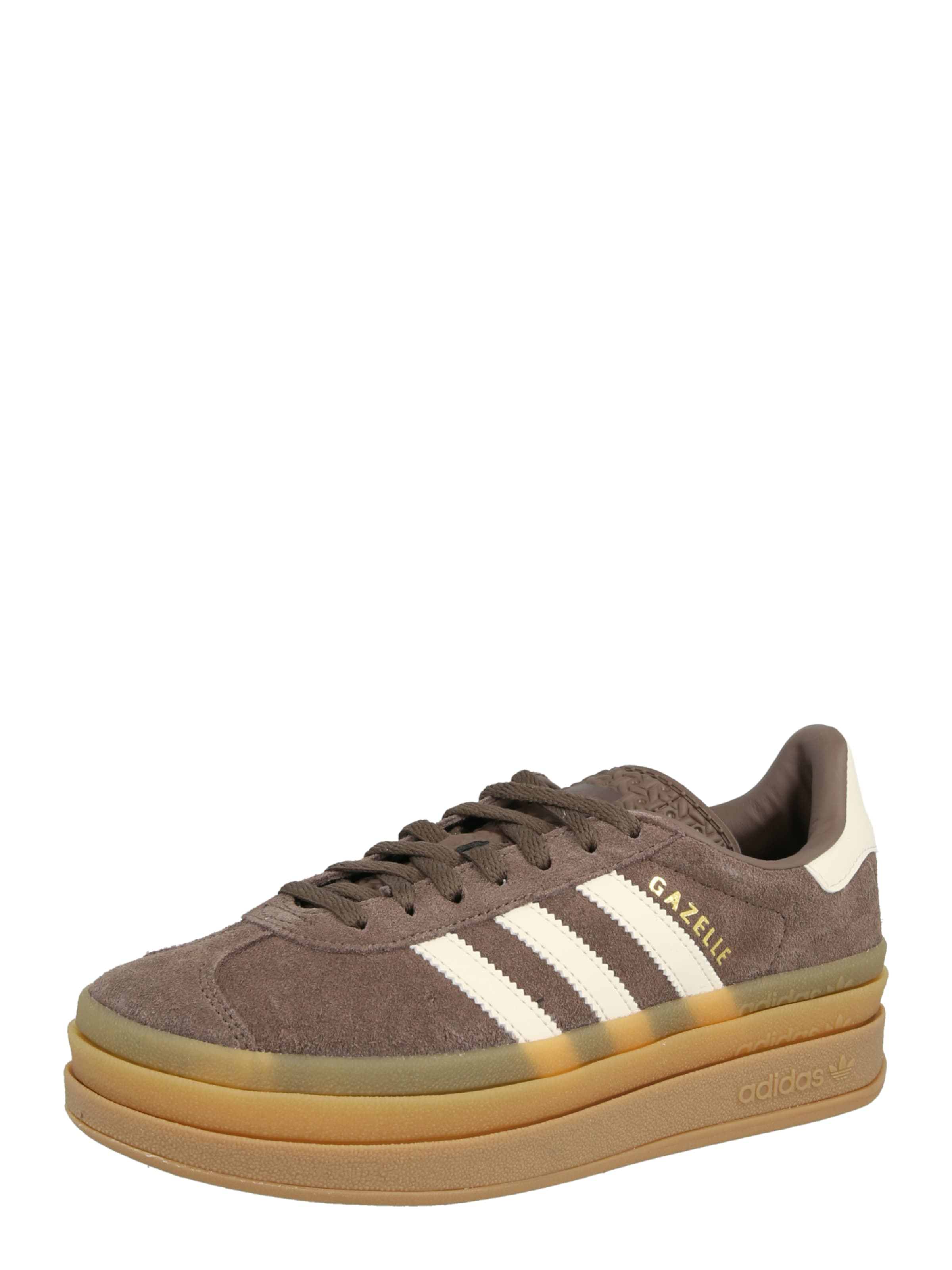 ADIDAS ORIGINALS Сникърси 'GAZELLE BOLD' в кафяво: отпред