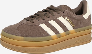 ADIDAS ORIGINALS Tennarit 'GAZELLE BOLD' värissä ruskea: etupuoli
