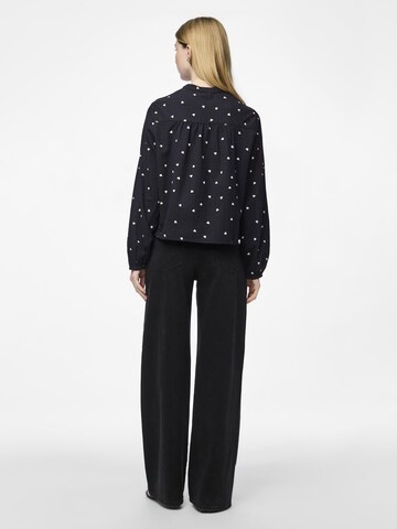PIECES Bluse 'PCNine' in Schwarz
