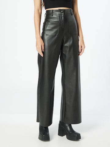 Regular Pantalon Koton en noir : devant