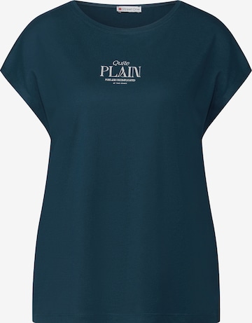 STREET ONE T-Shirt in Blau: Vorderseite