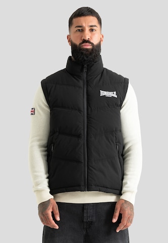 Lonsdale London Kamizelka 'Deptford' w kolorze czarny