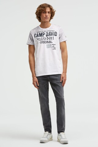 CAMP DAVID Shirt in White