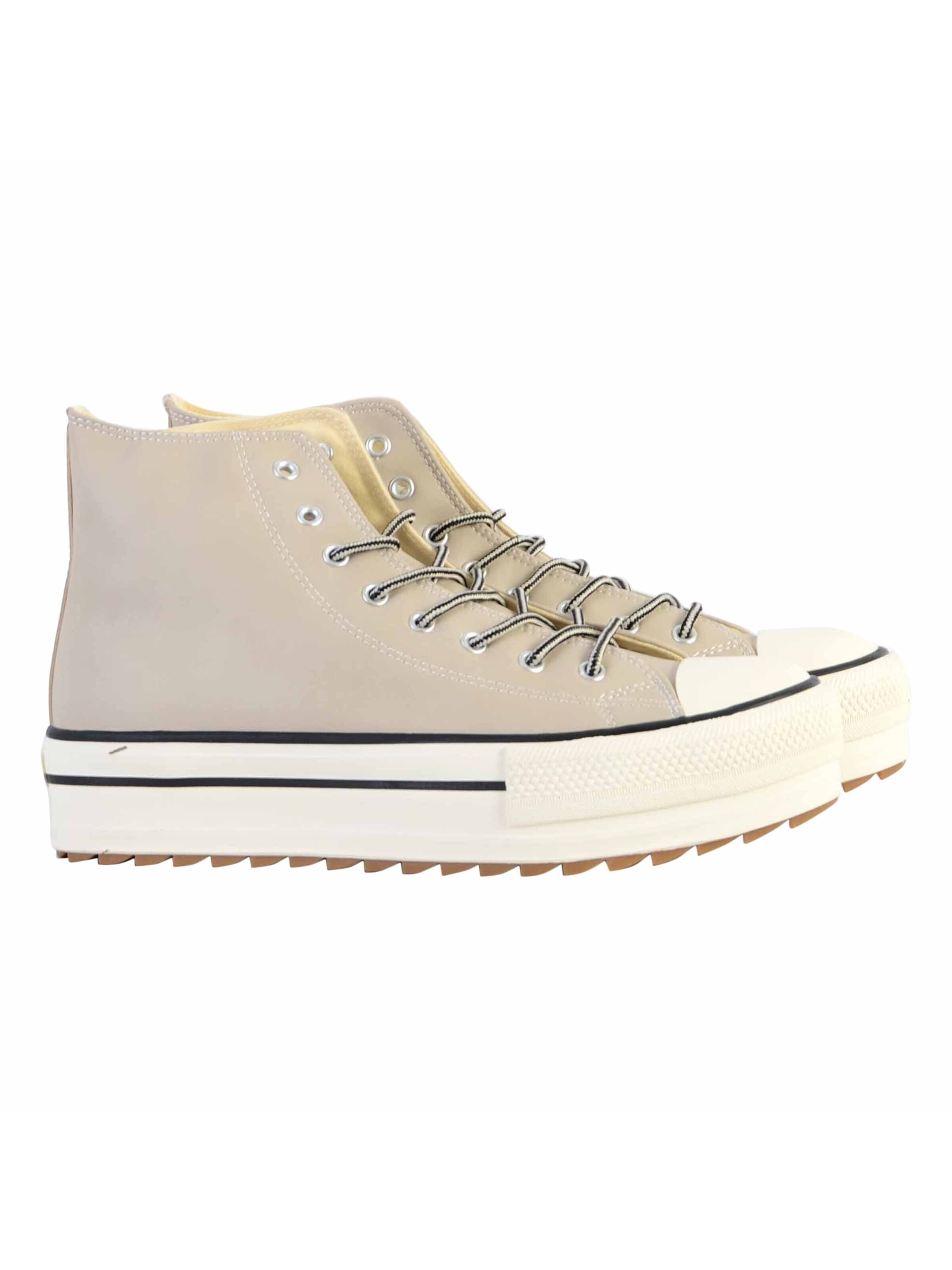 Baskets hautes victoria en beige