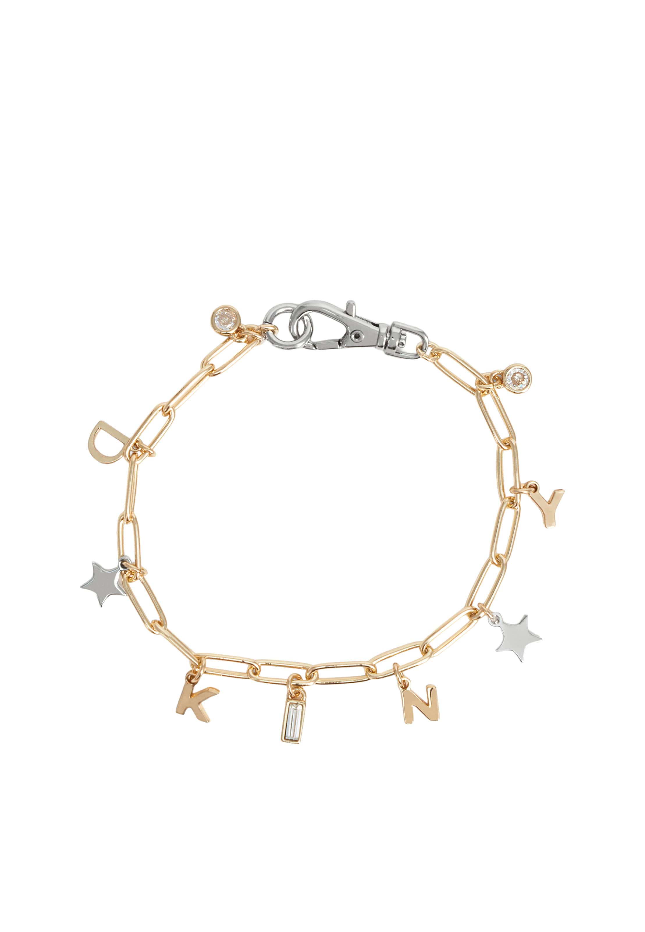 Bracelet DKNY en or : devant