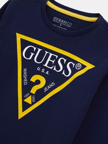 GUESS Shirt in Blau