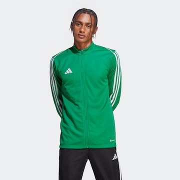 ADIDAS PERFORMANCE Outdoor jacket 'Tiro 23 League' in Green: front