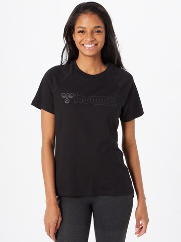 T-shirt fonctionnel 'Noni' Hummel en noir : devant