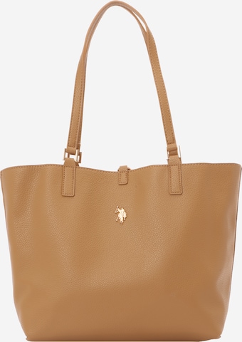 U.S. POLO ASSN. - Shopper 'Malibu' en marrón: frente