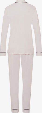 Hanro Langarm Pyjama ' Natural Comfort ' in Pink