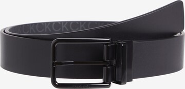 Ceinture Calvin Klein en noir : devant