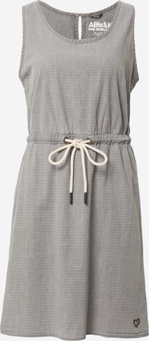 Alife and Kickin Sommarklänning 'DojaAK' i grå: framsida